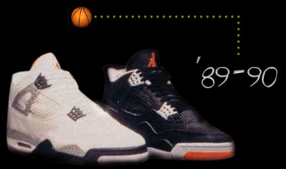 Quart model de la línia Air Jordan, cronologia 89-90