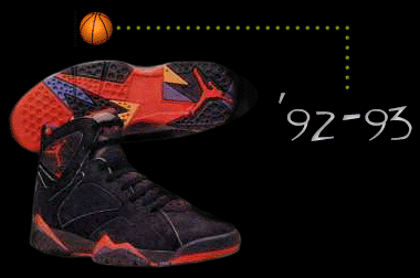 Setè model de la línia Air Jordan, cronologia 92-93